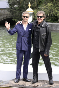 Ankunft von Francesco Carrozzini und Renzo Rosso am Hotel Excelsior, Internationale Filmfestspiele von Venedig 2026