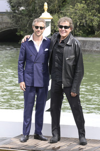 Ankunft von Francesco Carrozzini und Renzo Rosso am Hotel Excelsior, Internationale Filmfestspiele von Venedig 2026