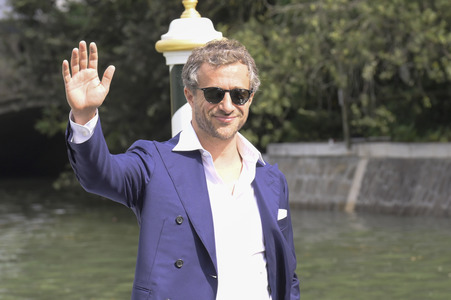 Ankunft von Francesco Carrozzini und Renzo Rosso am Hotel Excelsior, Internationale Filmfestspiele von Venedig 2026