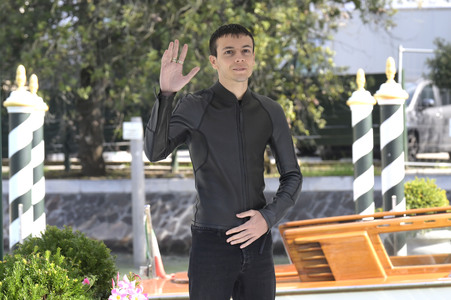 Ankunft von Francesco Gheghi am Hotel Excelsior, Internationale Filmfestspiele von Venedig 2026