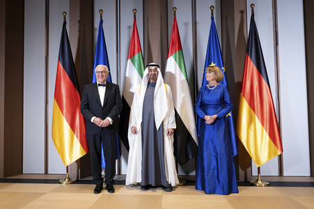Staatsbankett zu Ehren des Staatspräsidenten der Vereinigten Arabischen Emirate in Berlin