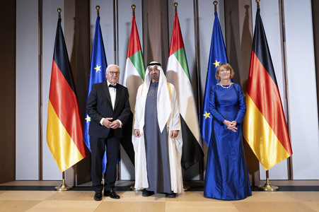Staatsbankett zu Ehren des Staatspräsidenten der Vereinigten Arabischen Emirate in Berlin