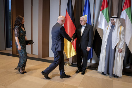 Staatsbankett zu Ehren des Staatspräsidenten der Vereinigten Arabischen Emirate in Berlin