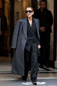 Céline Dion auf dem Weg zu ihrem Konzert in Paris