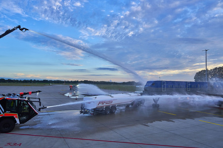 Flugunfall-Übung auf dem Hannover Airport