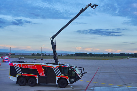 Flugunfall-Übung auf dem Hannover Airport