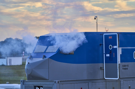 Flugunfall-Übung auf dem Hannover Airport