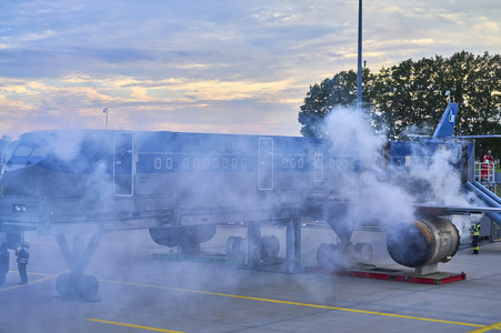 Flugunfall-Übung auf dem Hannover Airport