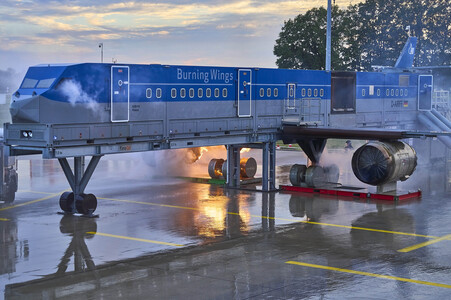 Flugunfall-Übung auf dem Hannover Airport