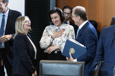 58. Kabinettssitzung des Bundeskabinetts in Berlin