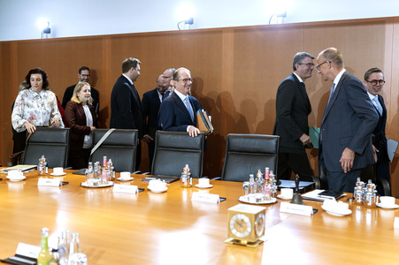 58. Kabinettssitzung des Bundeskabinetts in Berlin