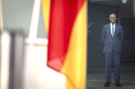 Empfang des Ministerpräsidenten vom Irak in Berlin