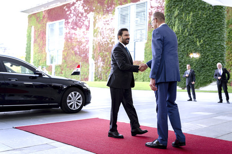 Empfang des Ministerpräsidenten vom Irak in Berlin