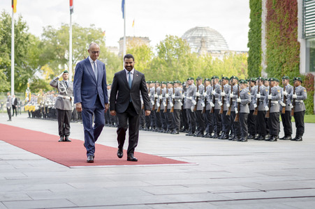 Empfang des Ministerpräsidenten vom Irak in Berlin
