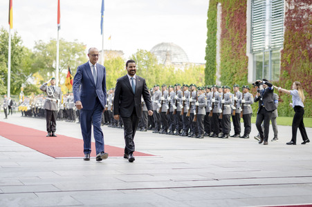Empfang des Ministerpräsidenten vom Irak in Berlin