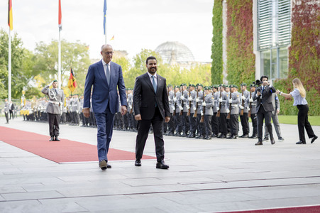 Empfang des Ministerpräsidenten vom Irak in Berlin