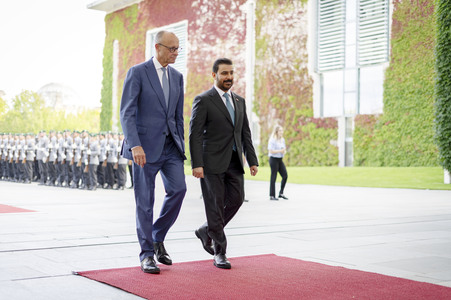 Empfang des Ministerpräsidenten vom Irak in Berlin