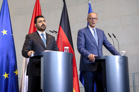 Empfang des Ministerpräsidenten vom Irak in Berlin