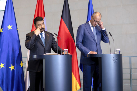 Empfang des Ministerpräsidenten vom Irak in Berlin