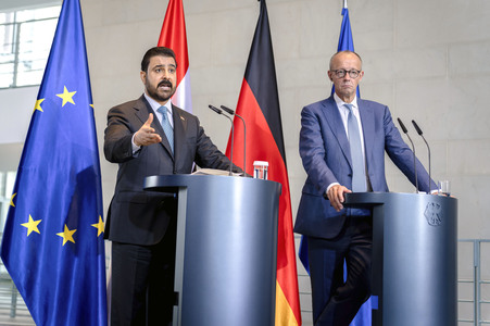 Empfang des Ministerpräsidenten vom Irak in Berlin