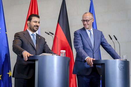 Empfang des Ministerpräsidenten vom Irak in Berlin