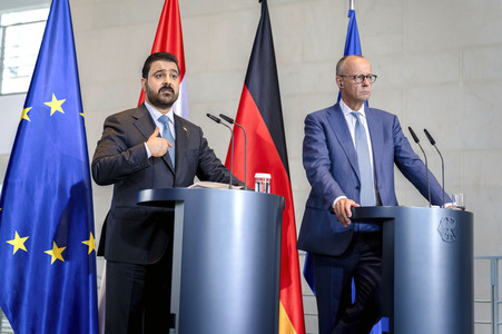 Empfang des Ministerpräsidenten vom Irak in Berlin