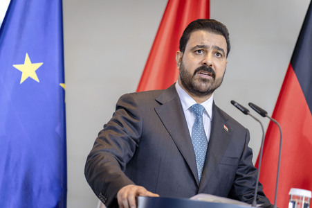 Empfang des Ministerpräsidenten vom Irak in Berlin