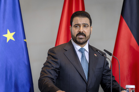 Empfang des Ministerpräsidenten vom Irak in Berlin