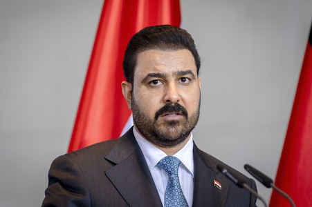 Empfang des Ministerpräsidenten vom Irak in Berlin
