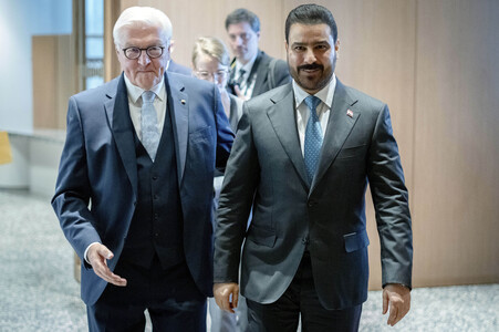 Empfang des Ministerpräsidenten vom Irak beim Bundespräsidenten in Berlin