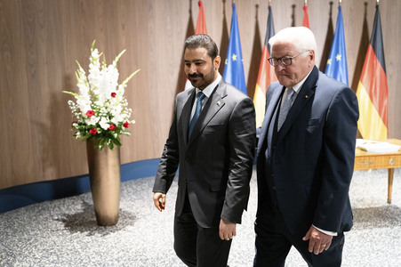 Empfang des Ministerpräsidenten vom Irak beim Bundespräsidenten in Berlin
