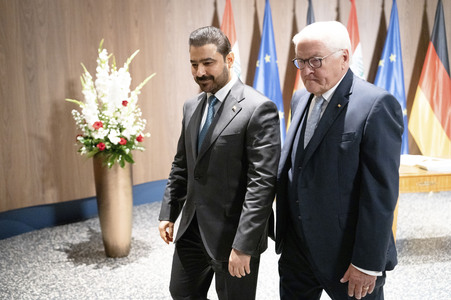 Empfang des Ministerpräsidenten vom Irak beim Bundespräsidenten in Berlin