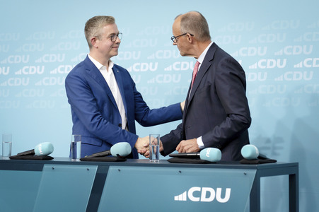 Wahlkampf-Schlussspurt der CDU zur Abgeordnetenhauswahl 2026 in Berlin