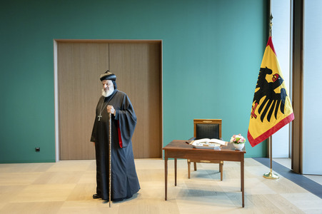Gespräch des Bundespräsidenten mit dem Patriarchen der Kirche von Antiochien in Berlin