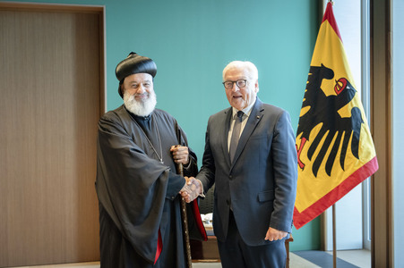 Gespräch des Bundespräsidenten mit dem Patriarchen der Kirche von Antiochien in Berlin