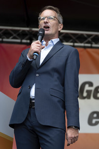 Wahlkampfabschluss des BSW zur Abgeordnetenhauswahl 2026 in Berlin