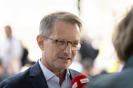 Wahlkampfabschluss des BSW zur Abgeordnetenhauswahl 2026 in Berlin