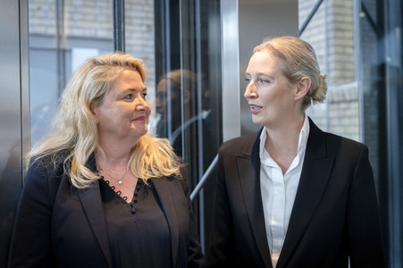 Wahlparty der AfD nach der Abgeordnetenhauswahl in Berlin
