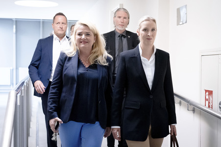 Wahlparty der AfD nach der Abgeordnetenhauswahl in Berlin