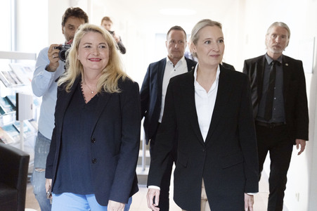 Wahlparty der AfD nach der Abgeordnetenhauswahl in Berlin