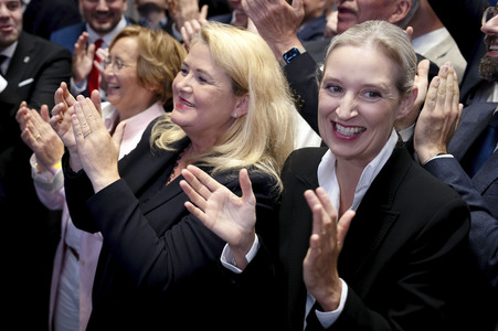 Wahlparty der AfD nach der Abgeordnetenhauswahl in Berlin