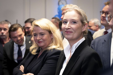 Wahlparty der AfD nach der Abgeordnetenhauswahl in Berlin