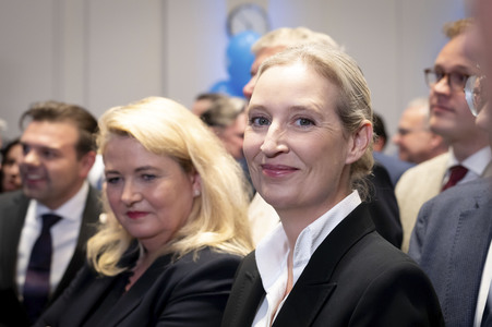 Wahlparty der AfD nach der Abgeordnetenhauswahl in Berlin