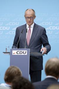 CDU Pressekonferenz zu den Landtagswahlen in Berlin und Mecklenburg-Vorpommern in Berlin