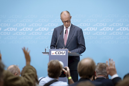 CDU Pressekonferenz zu den Landtagswahlen in Berlin und Mecklenburg-Vorpommern in Berlin