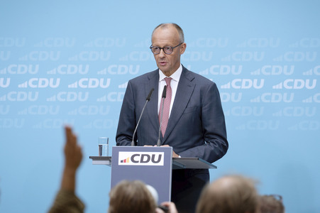 CDU Pressekonferenz zu den Landtagswahlen in Berlin und Mecklenburg-Vorpommern in Berlin