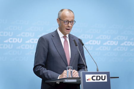 CDU Pressekonferenz zu den Landtagswahlen in Berlin und Mecklenburg-Vorpommern in Berlin