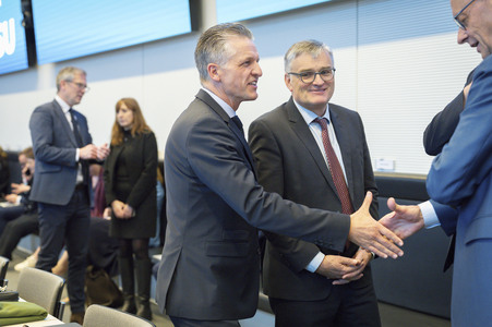 Fraktionssitzung der CDU/CSU-Bundestagsfraktion in Berlin