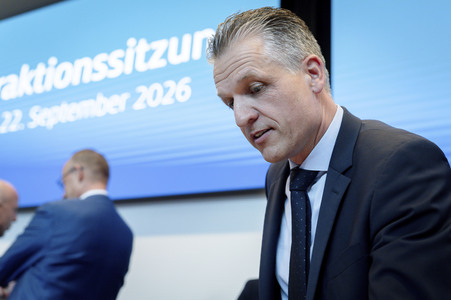 Fraktionssitzung der CDU/CSU-Bundestagsfraktion in Berlin