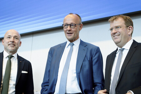 Fraktionssitzung der CDU/CSU-Bundestagsfraktion in Berlin